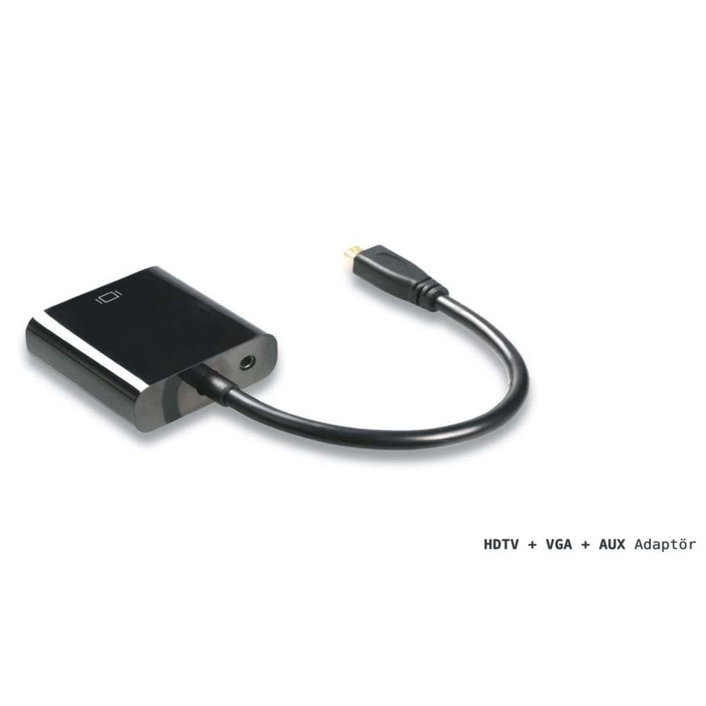 BAWERLİNK BW-554 HDMI TO VGA+AUX DÖNÜŞTÜRÜCÜ KABLOSU