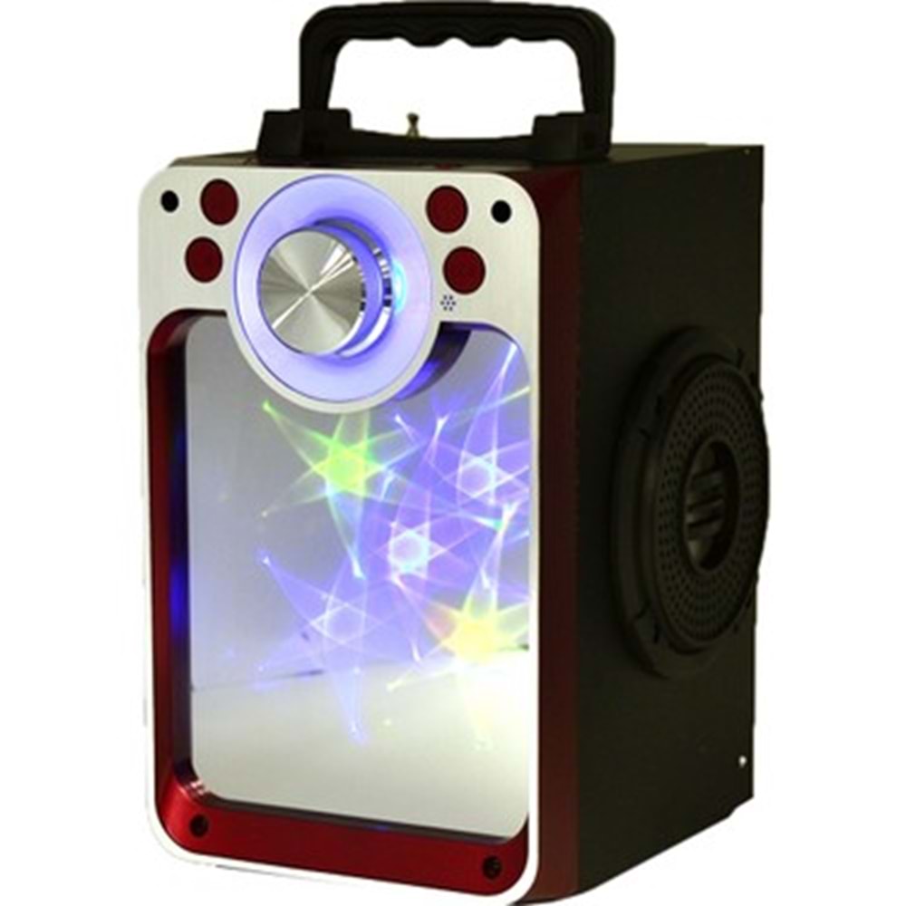 POLYGOLD KTS-822S SPEAKER BLUETOTH IŞIKLI MÜZİK ÇALAR
