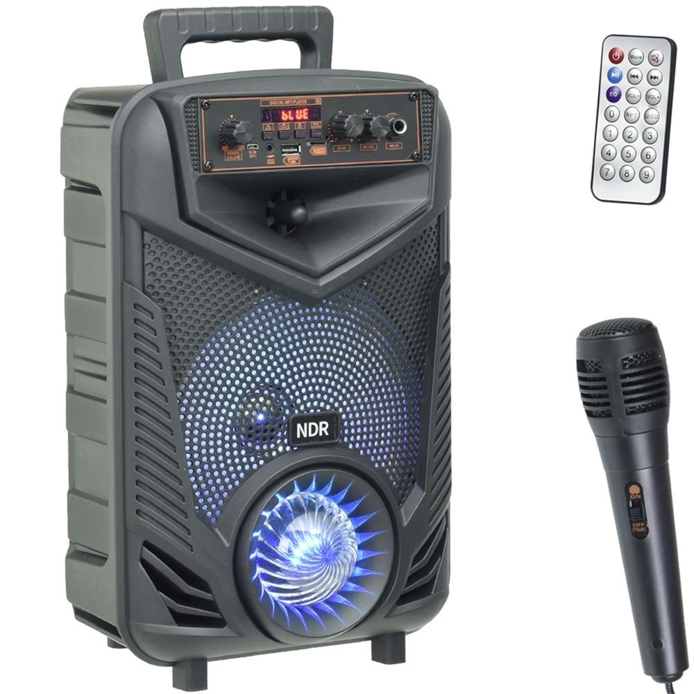 NDR-P44 P66 BLUETOTHT IŞIKLI MÜZİK ÇALAR