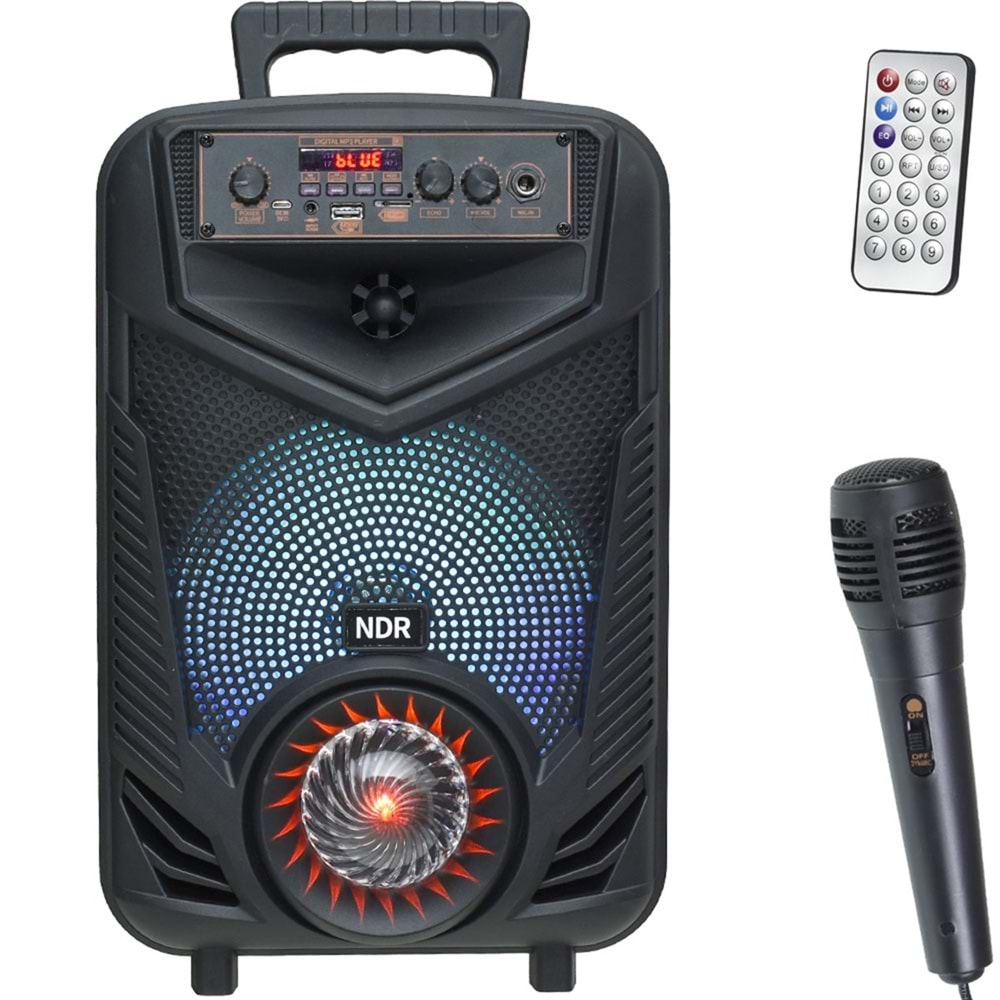 NDR-P44 P66 BLUETOTHT IŞIKLI MÜZİK ÇALAR