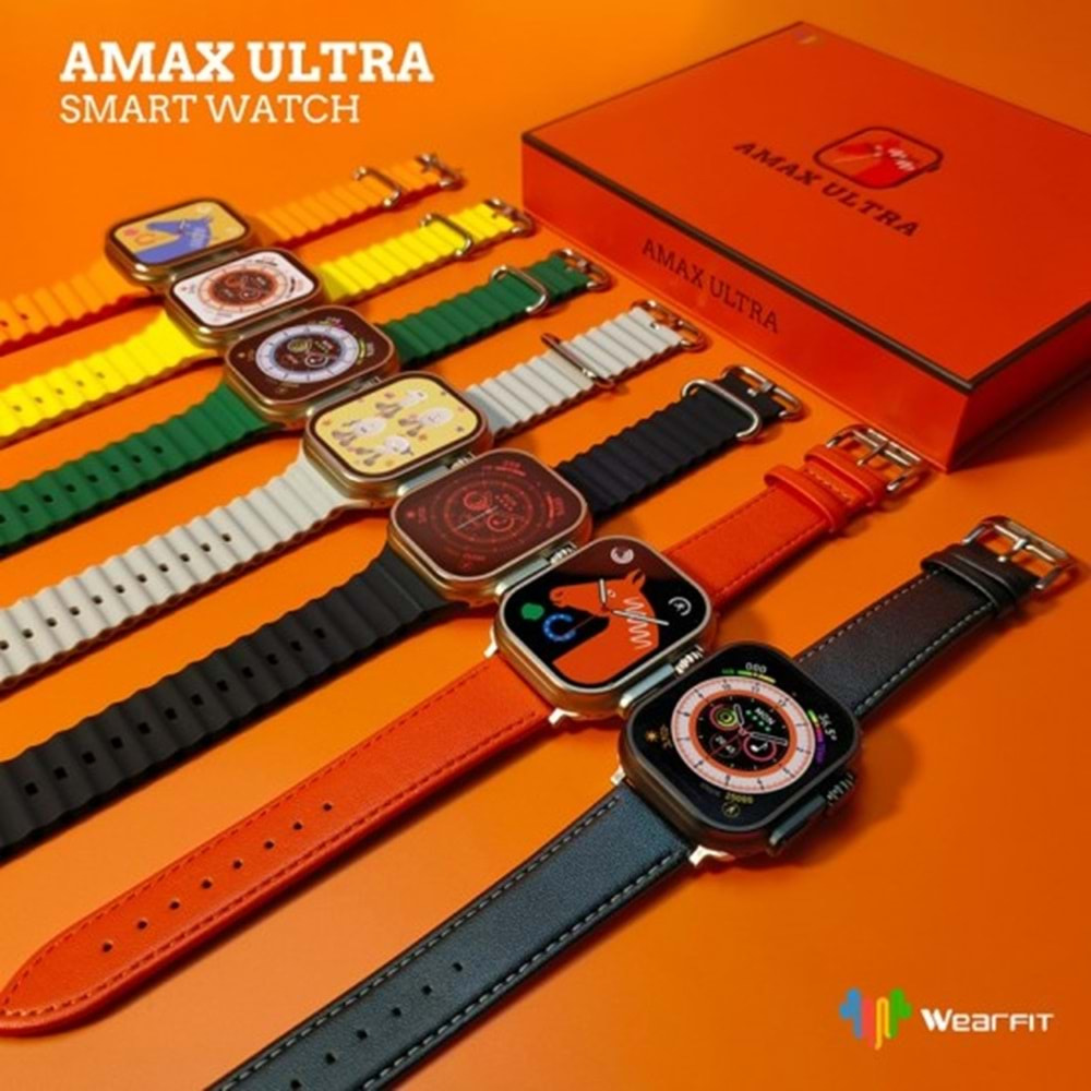 AMAX ULTRA TURUNCU KUTU AKILLI SAAT