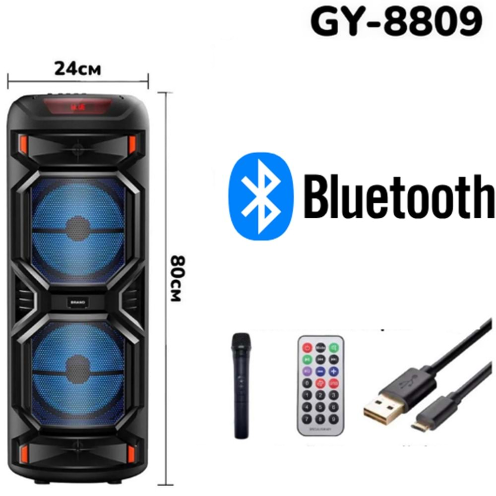 GY-8809 BLUETOOTHT IŞIKLI TOPLANTI ANFİSİ