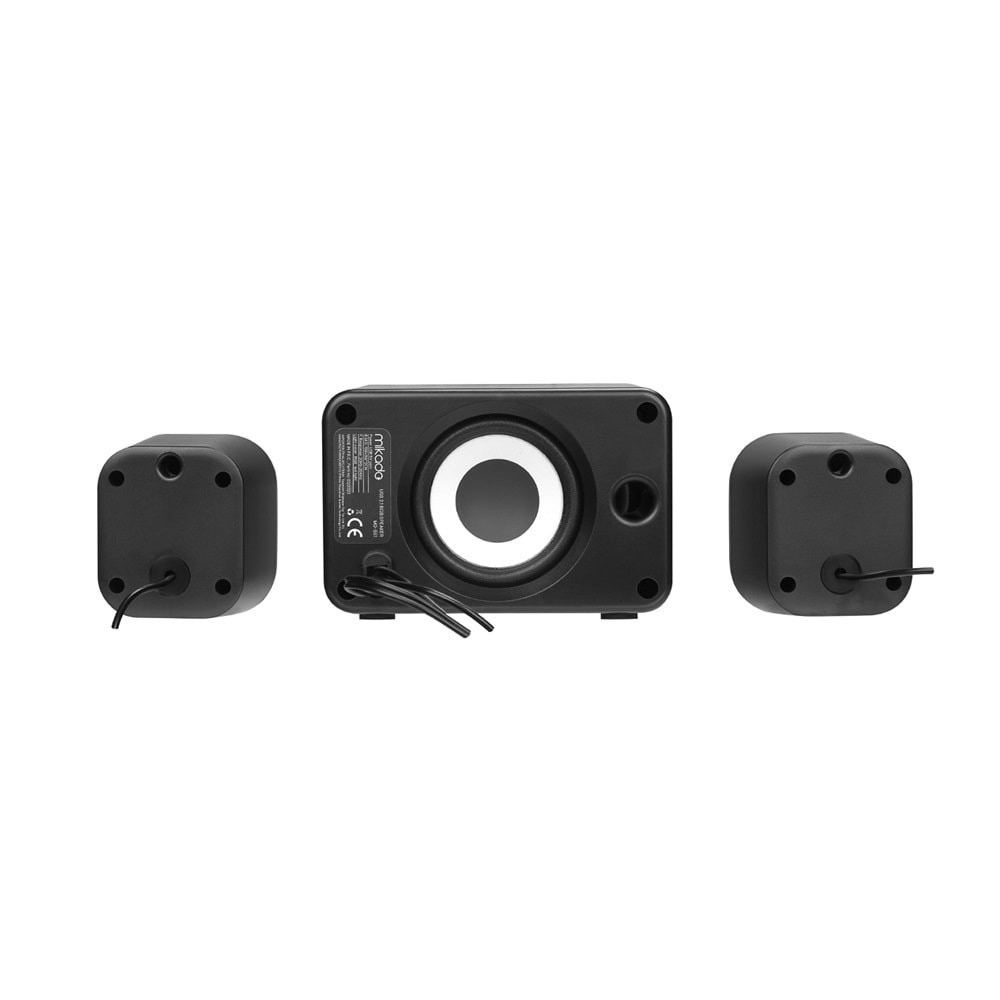 Mikado MD-511 5W+3Wx2 USB RGB Ledli 2,1 Gaming Speaker Hoparlör