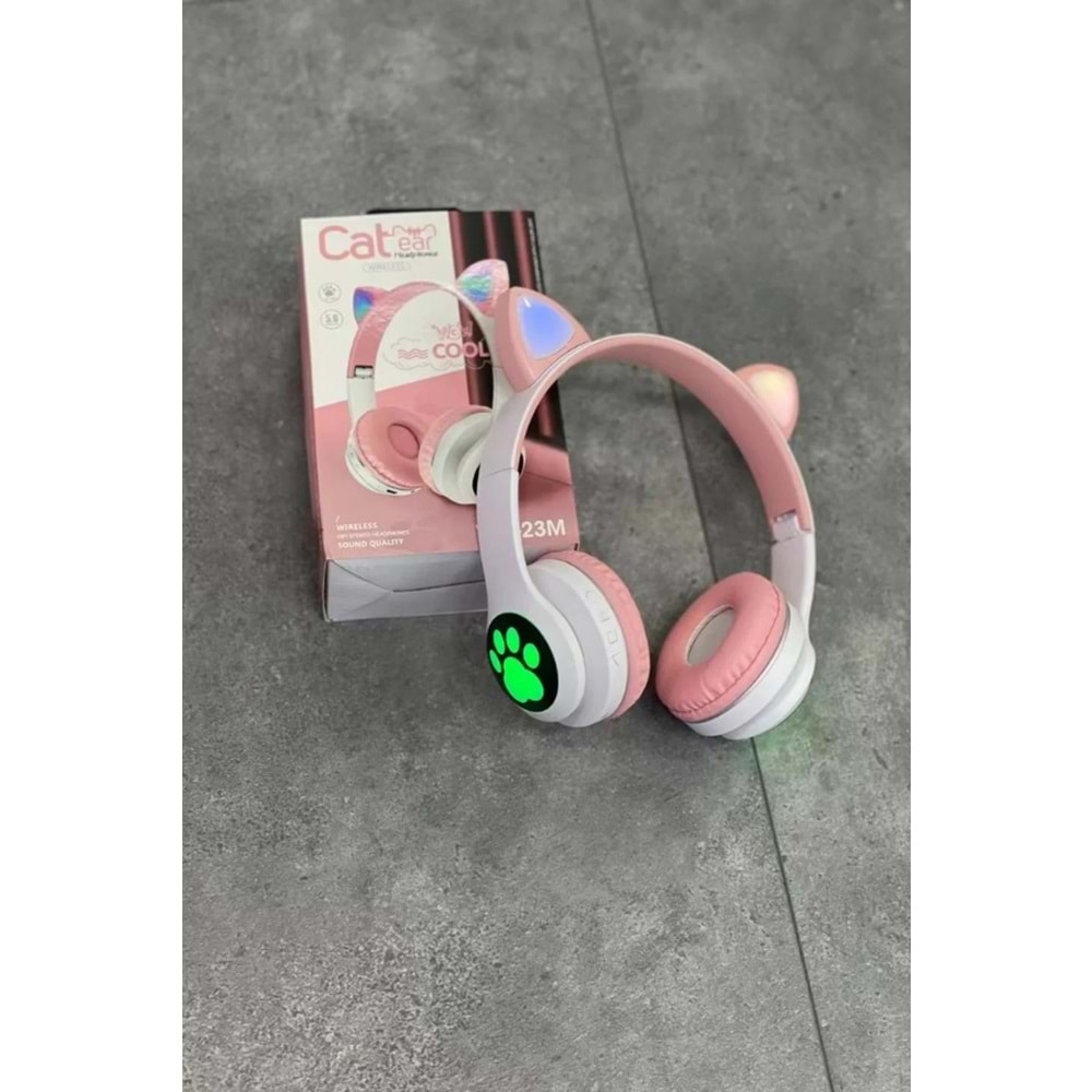 DT-VZV-23M KEDİCİK IŞIKLI BLUETOOTHT KULAKLIK