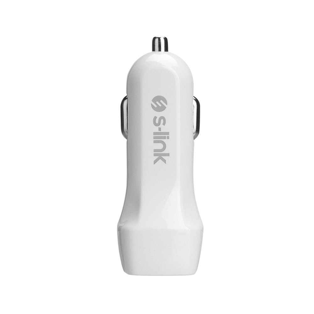 S-link Swapp SW-QAC42B Qualcomm 3.0 Beyaz Araç Şarj Cihazı