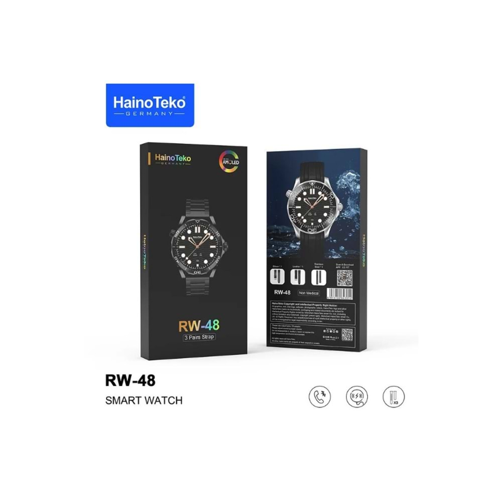 RW-48 HAİNO TEKO AMOLED AKILLI SAAT