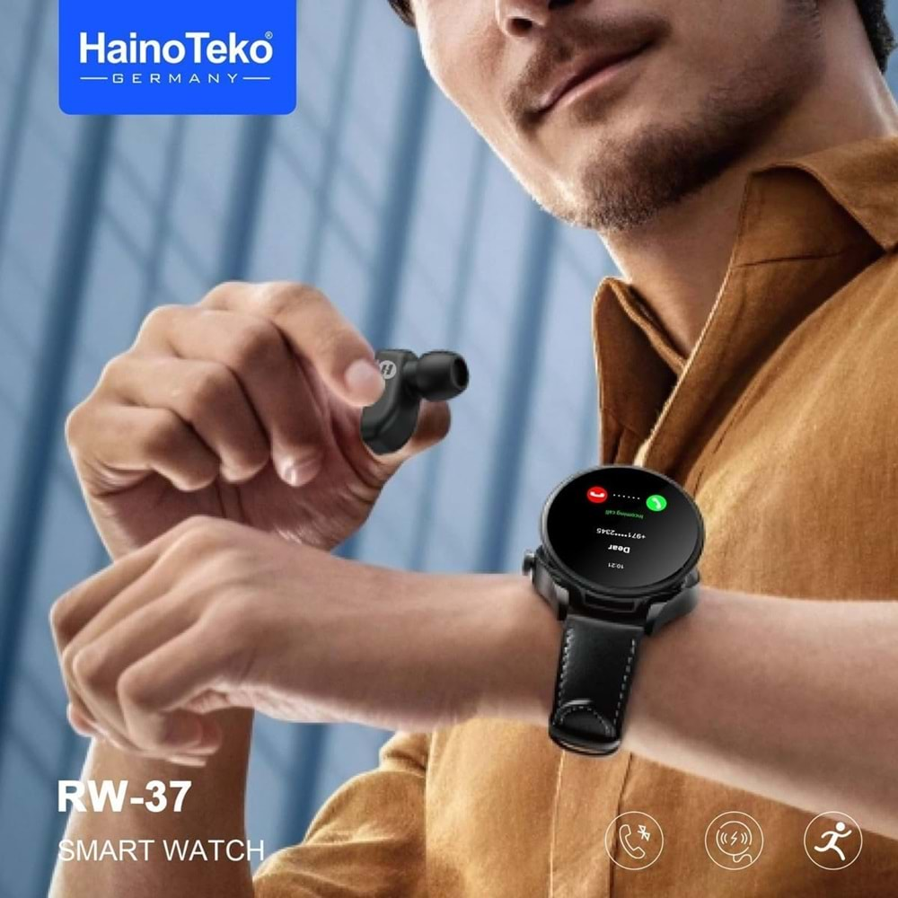 RW-37 HAINO TEKO WATCH BUDS 2 İN1 KULAKLIK SAAT