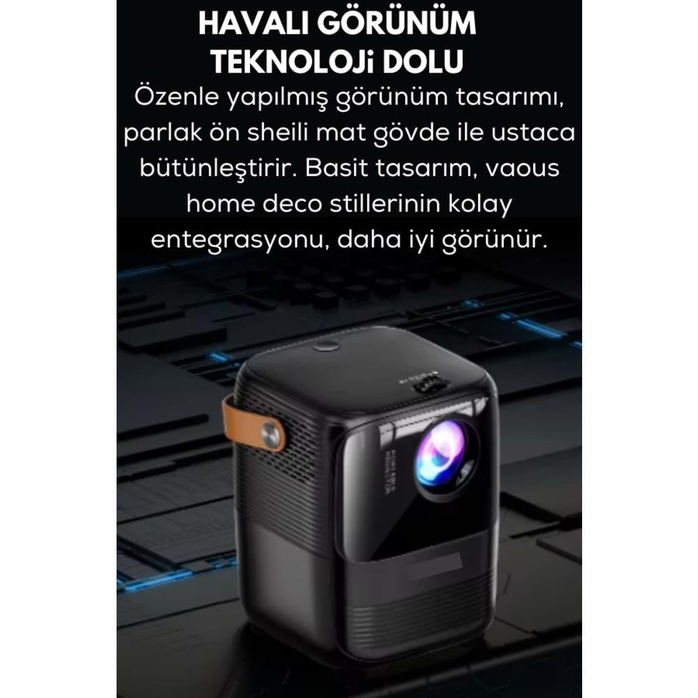 LEERFEİ LF-T11 ULTRA HD LED PROJECTOR