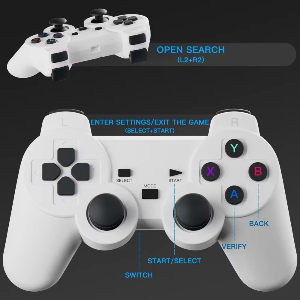 M300 MAX PROJEKSİYON GAME PAD ÇİFT KONSOL