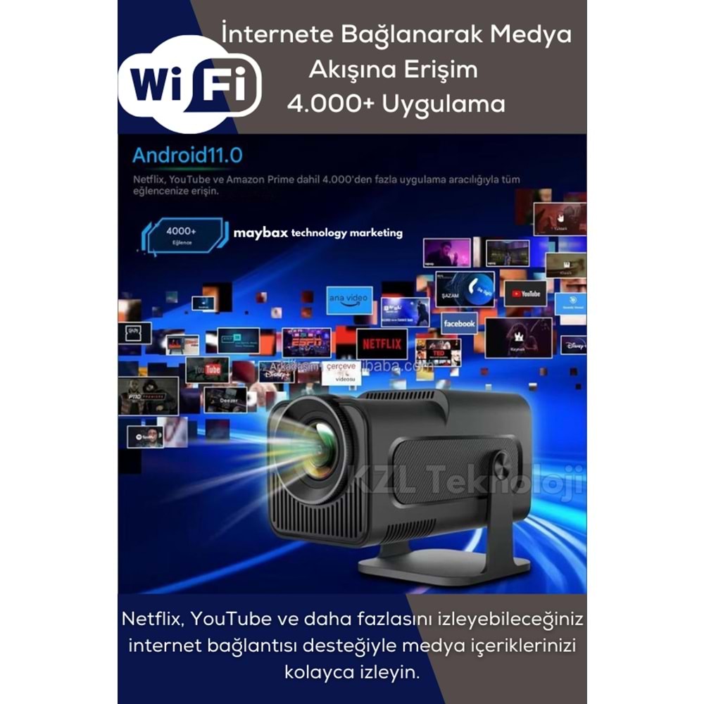 HCS350 PROJEKSİYON cihazı GAME PAD ÇİFT KONSOL