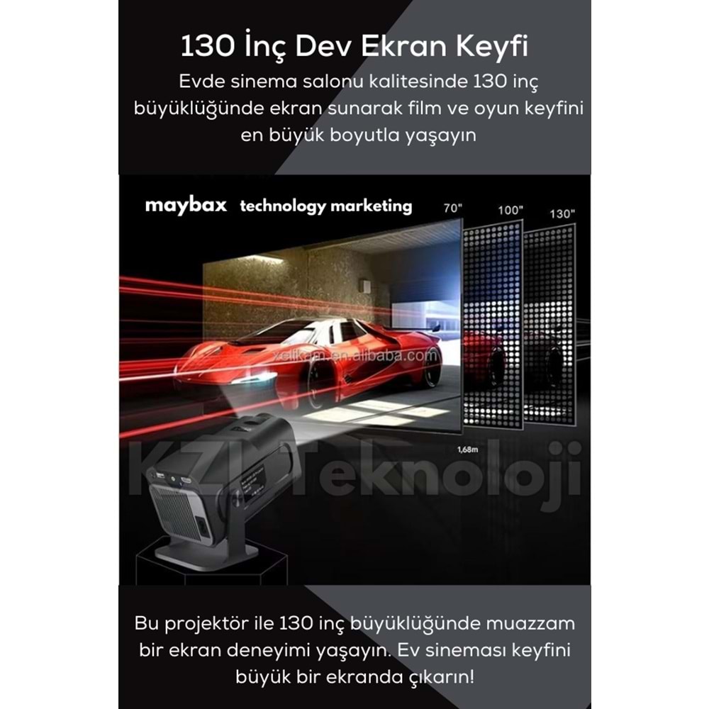 HCS350 PROJEKSİYON cihazı GAME PAD ÇİFT KONSOL