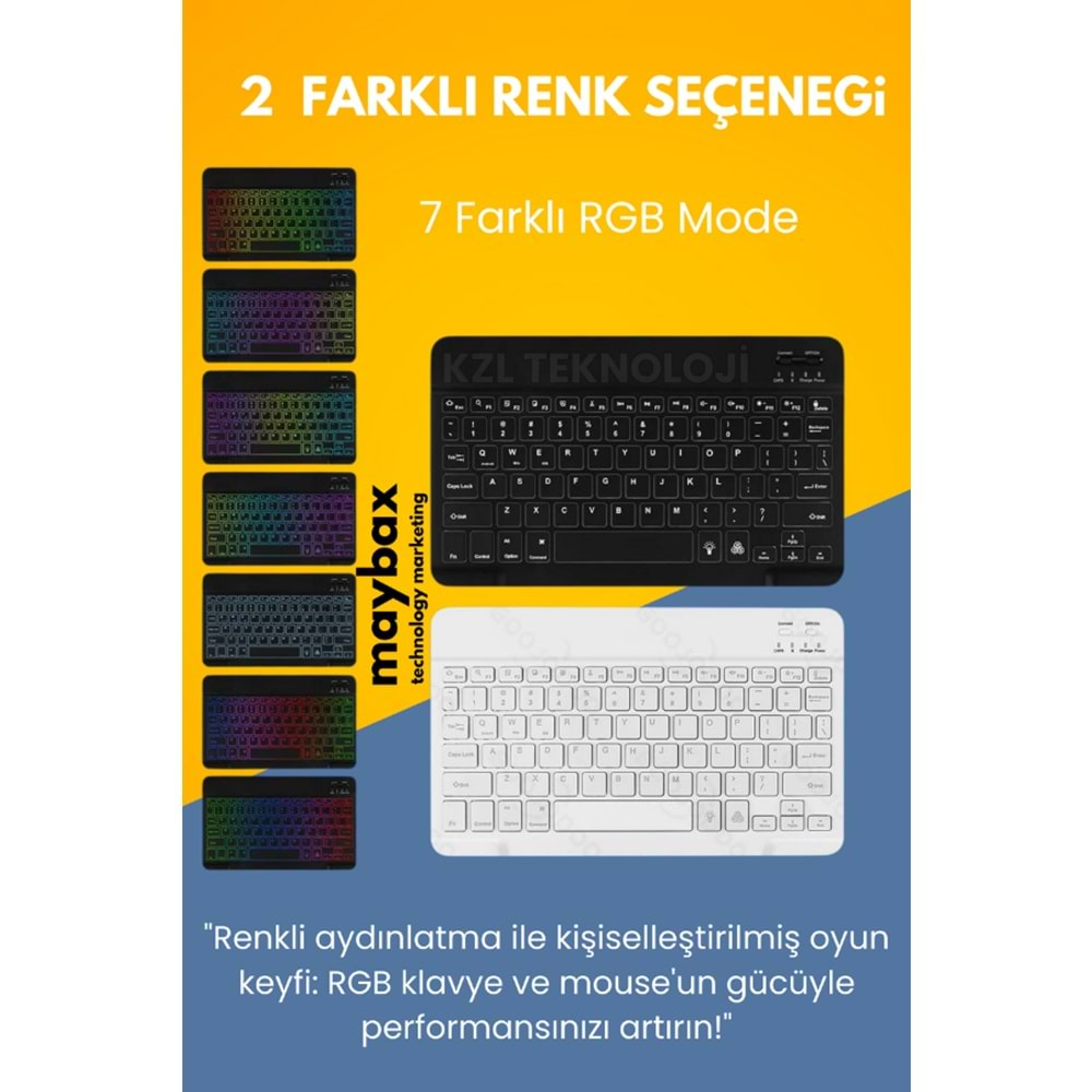 POLYGOLD PG-8033 MINI IŞIKLI PORTABLE KLAVYE