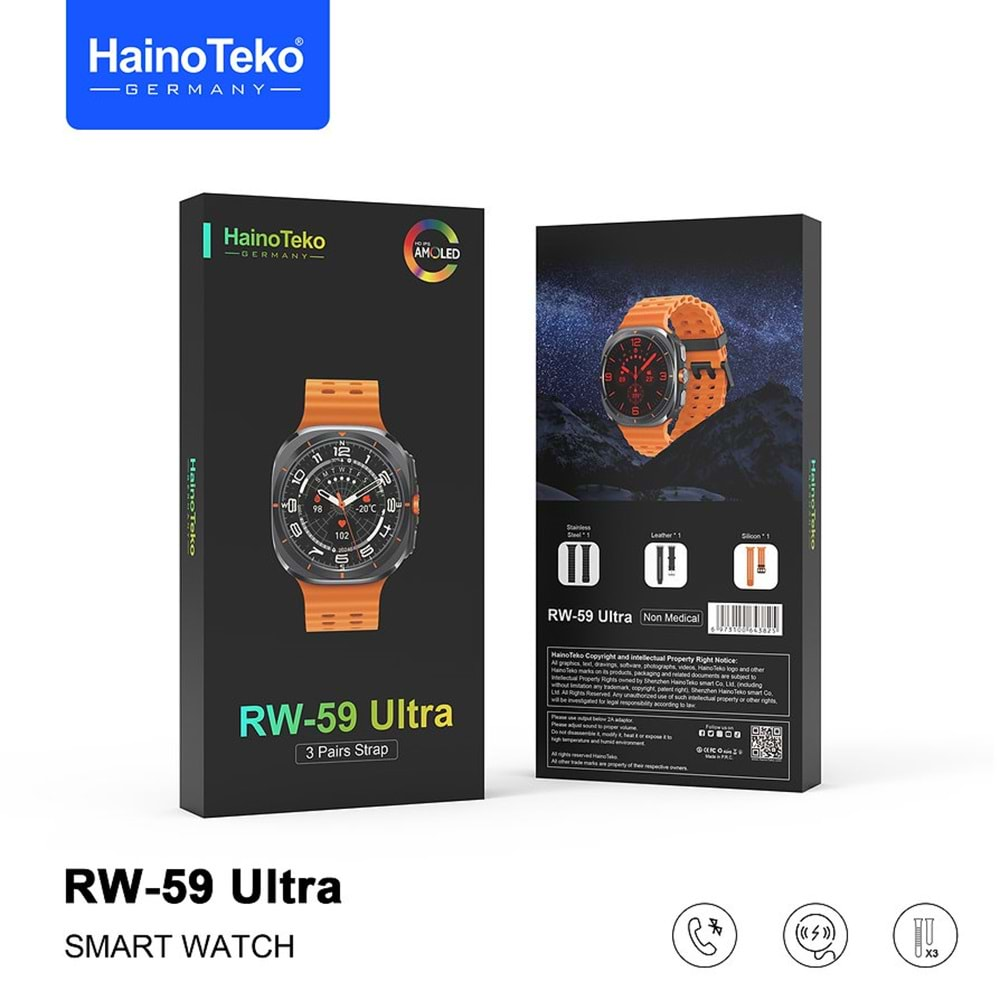 HAINOTEKO RW-59 ULTRA AKILLI SAAT