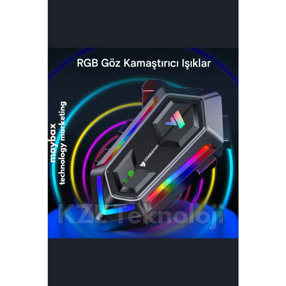 DT-Y20 MAX İNTERKOL MOTORCU KASK BLUETOOTH KULAKLIK