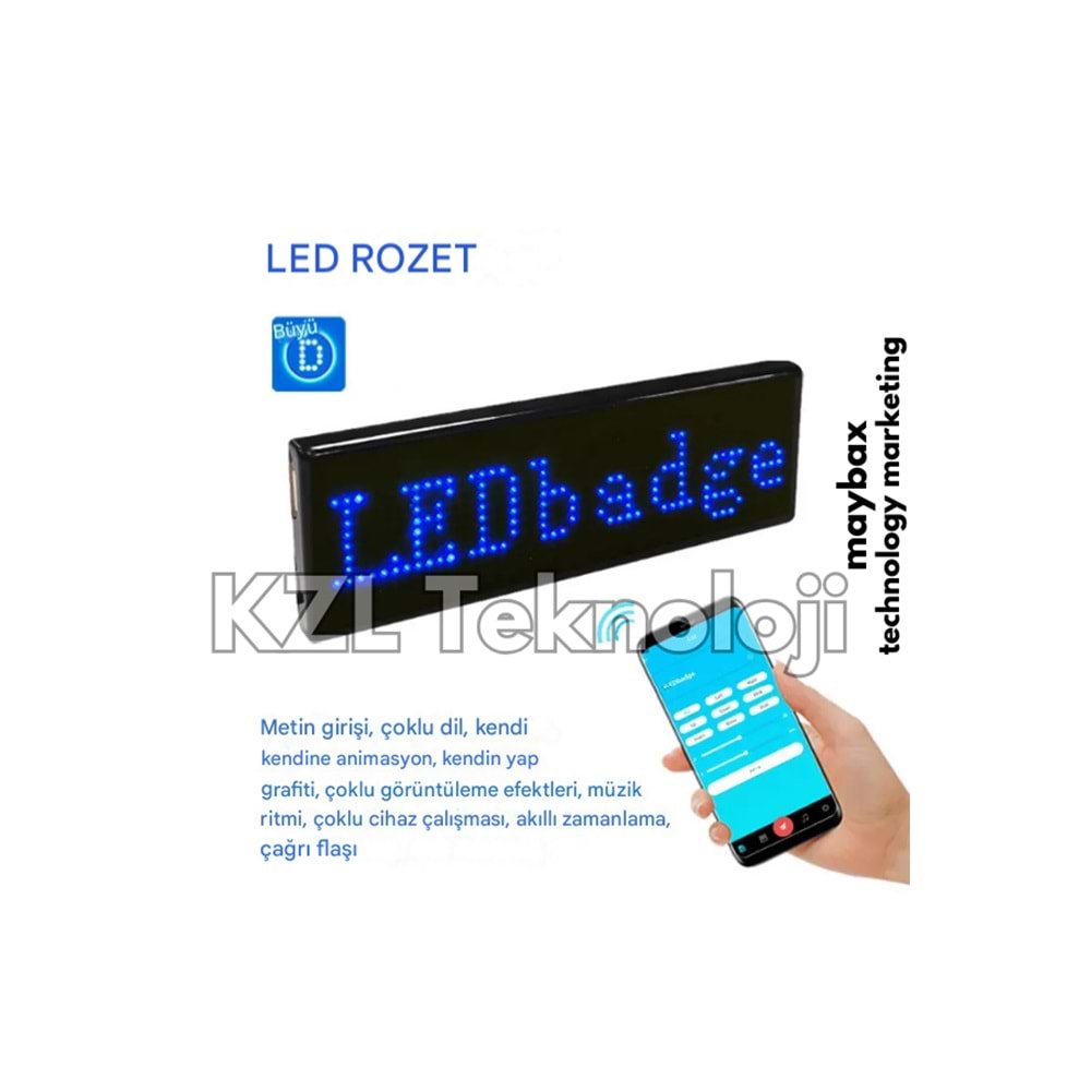 HXP-001 MATRİX LED MİNİ YAKA LED