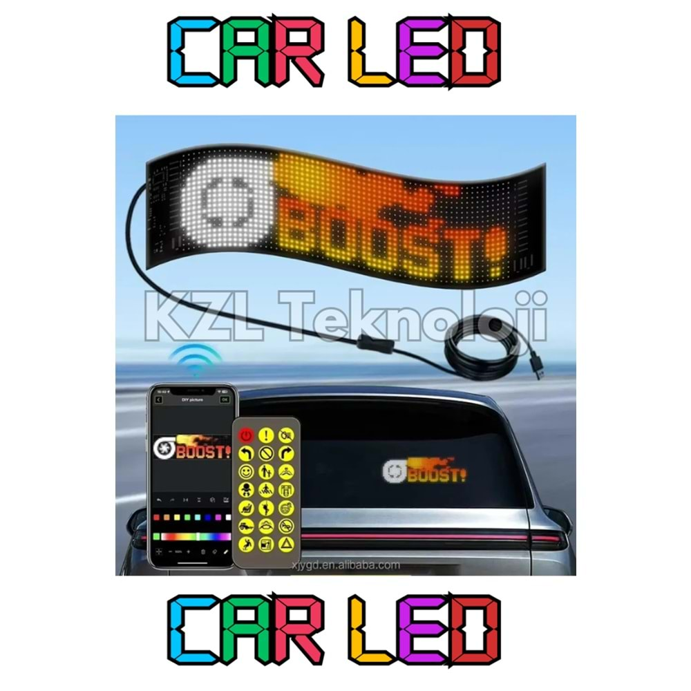 MATRİX LED BÜYÜK BOY 16X96 CM PLUS