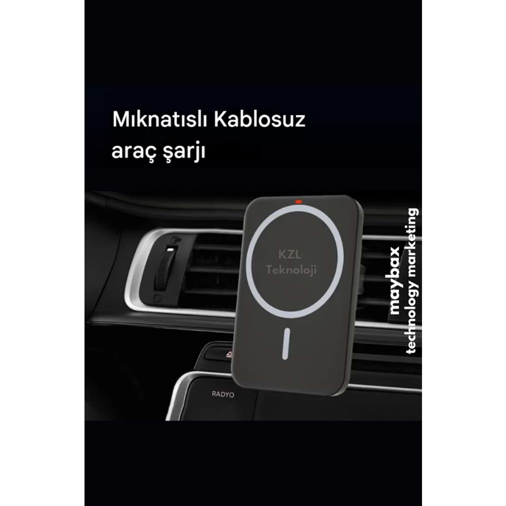 15W MAX MAGNETIC WIRELESS CHARGER
