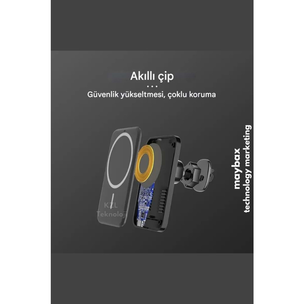 15W MAX MAGNETIC WIRELESS CHARGER