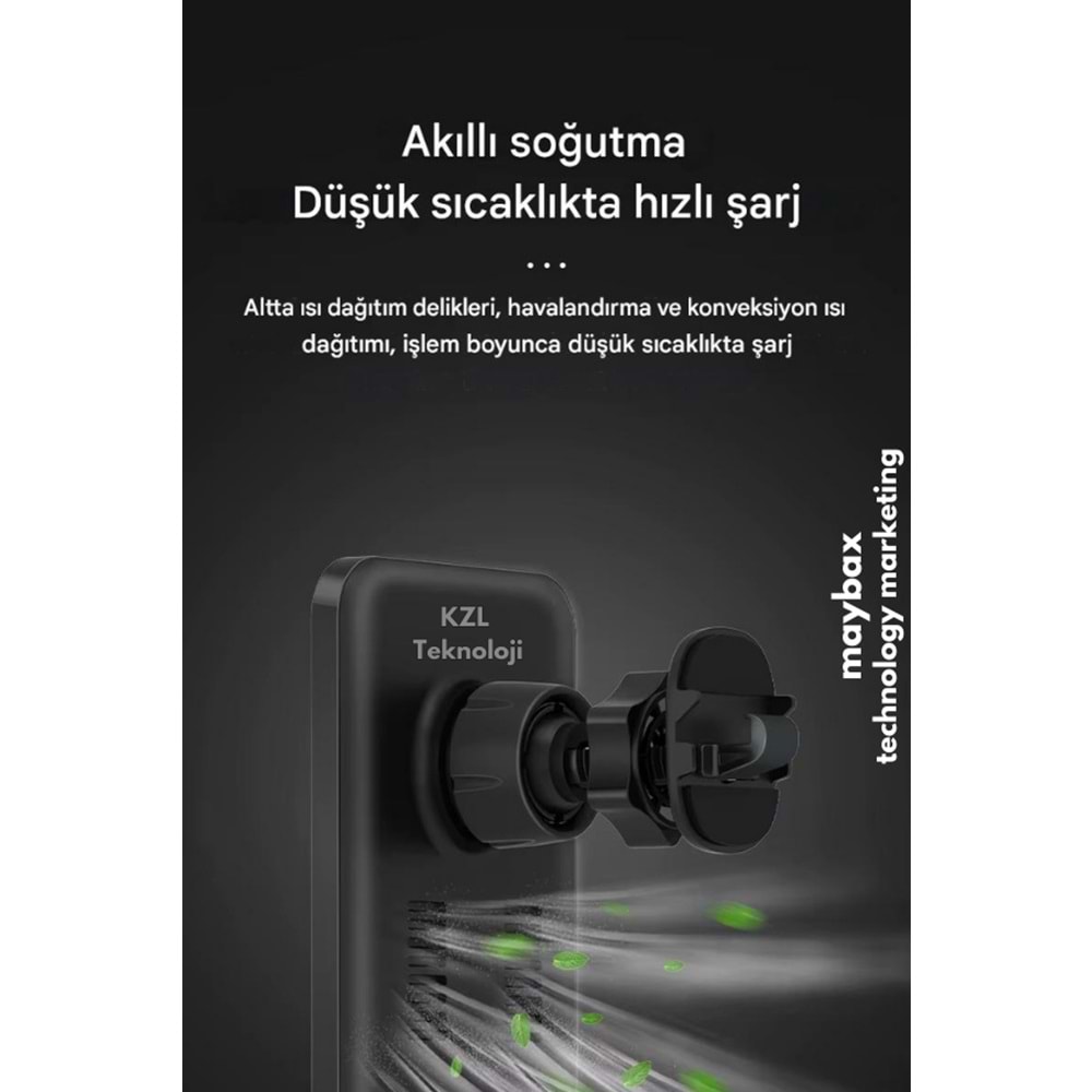 15W MAX MAGNETIC WIRELESS CHARGER