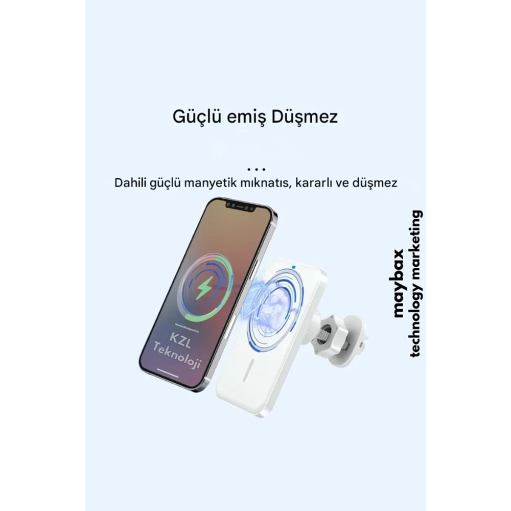 15W MAX MAGNETIC WIRELESS CHARGER