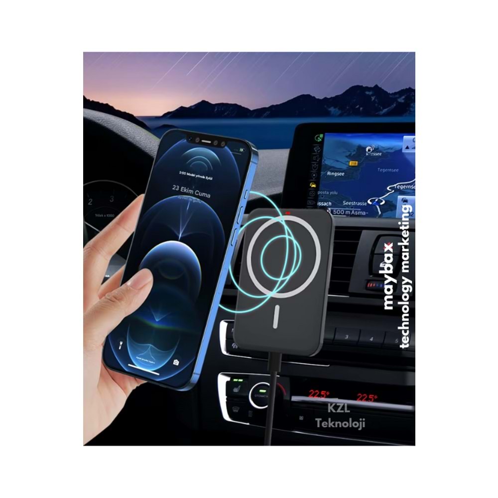 15W MAX MAGNETIC WIRELESS CHARGER