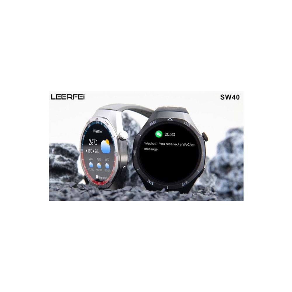 LEERFEİ SW-40 AMOLED 3 KORDONLU AKILLI SAAT