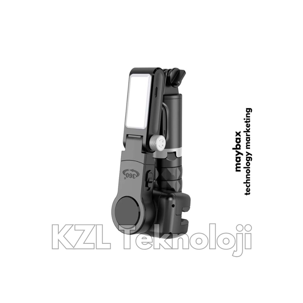 PG-Q18 GIMBAL LED IŞIKLI KUMANDALI TRİPOD SELFIE ÇUBUĞU