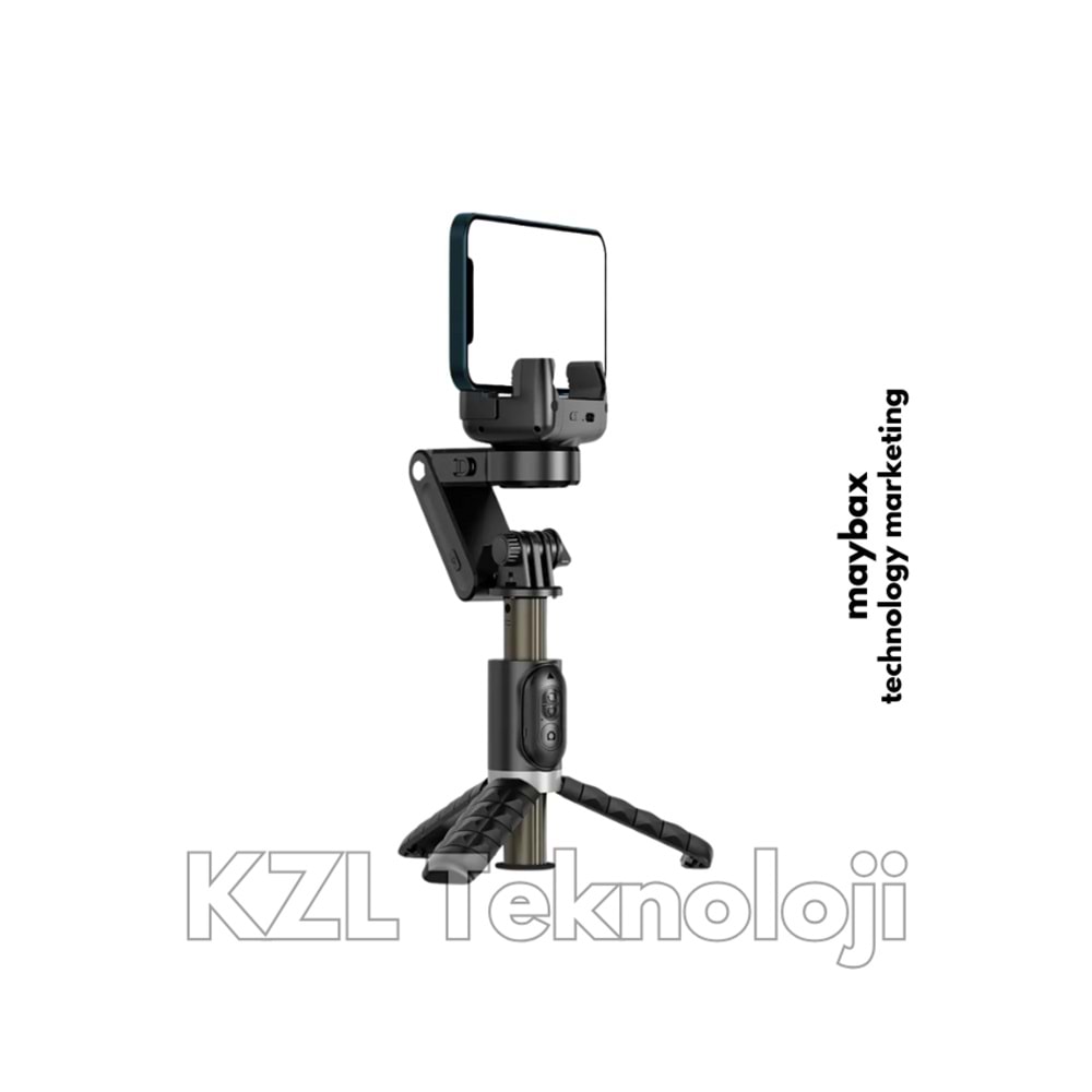 PG-Q18 GIMBAL LED IŞIKLI KUMANDALI TRİPOD SELFIE ÇUBUĞU