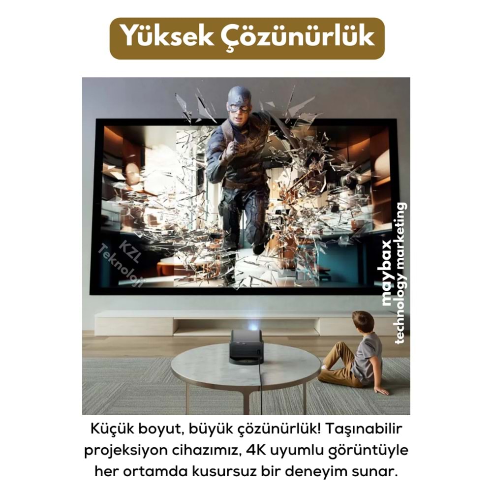 V18 LED PROJEKSİYON