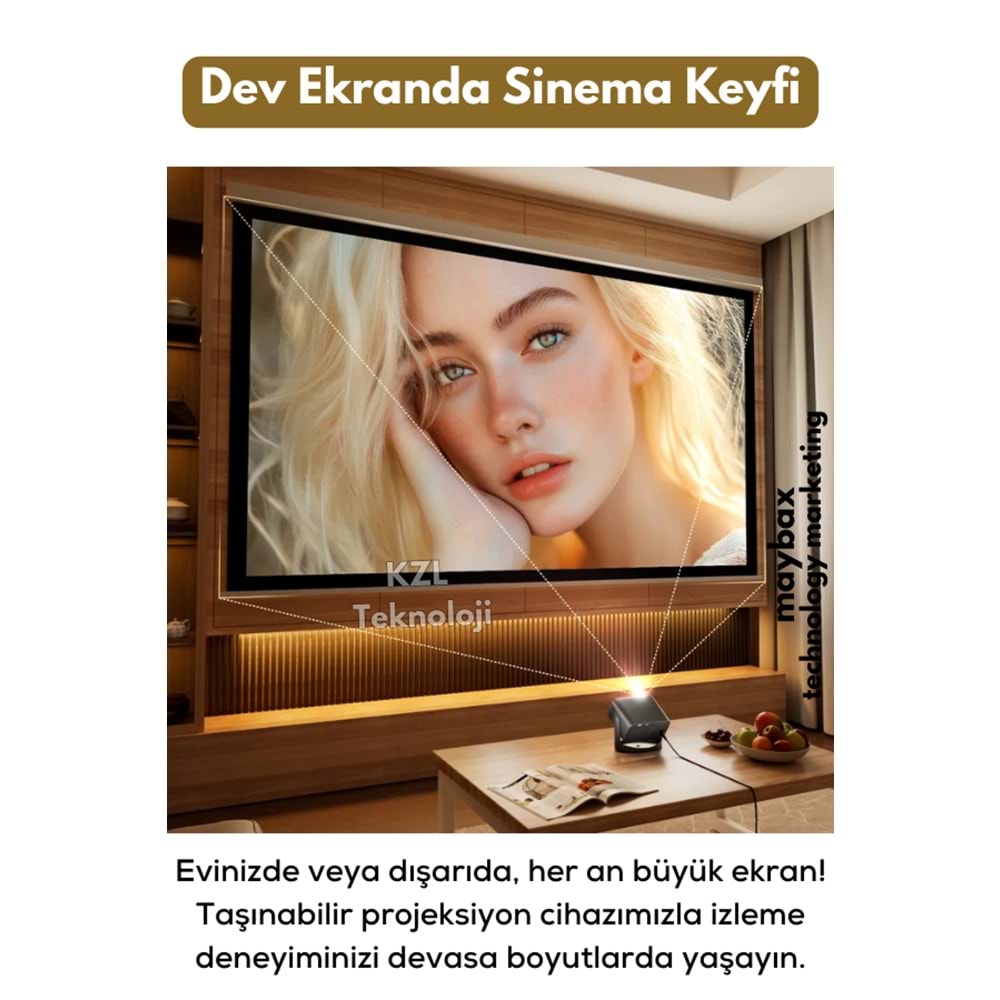 V18 LED PROJEKSİYON