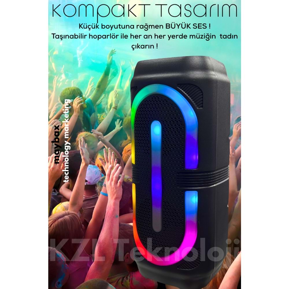 GTS-2132 IŞIKLI BLUETOTH SPEAKER