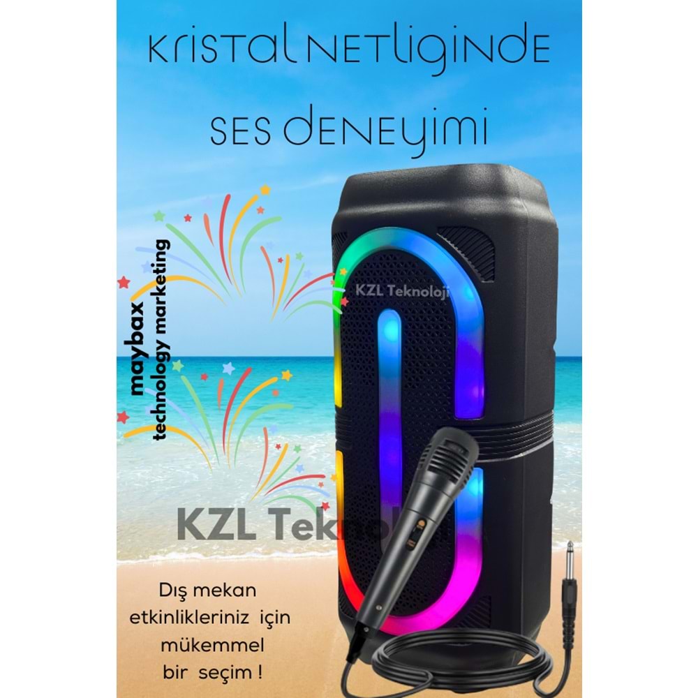 GTS-2132 IŞIKLI BLUETOTH SPEAKER