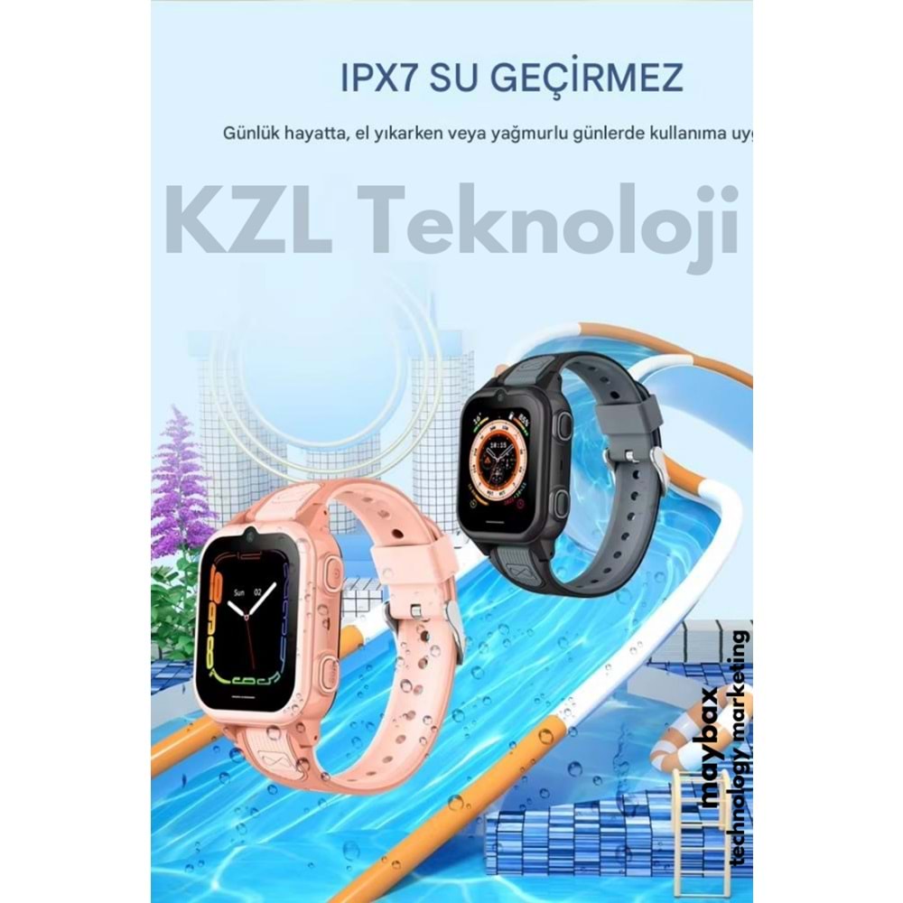 WONLEX GW400S SİM KARTLI 4G GPRS ÇOCUK AKILLI SAATİ