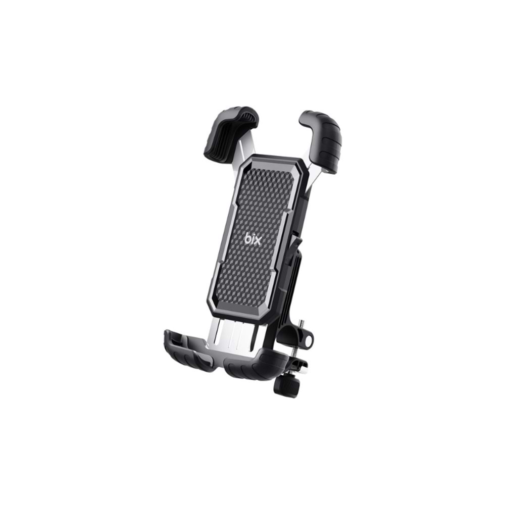 Bix BPH02 360° Derece Ayarlanabilen Gidon Bağlantılı Bisiklet Motosiklet için ABS 4-7.8¨ inç Telefon Tutucu