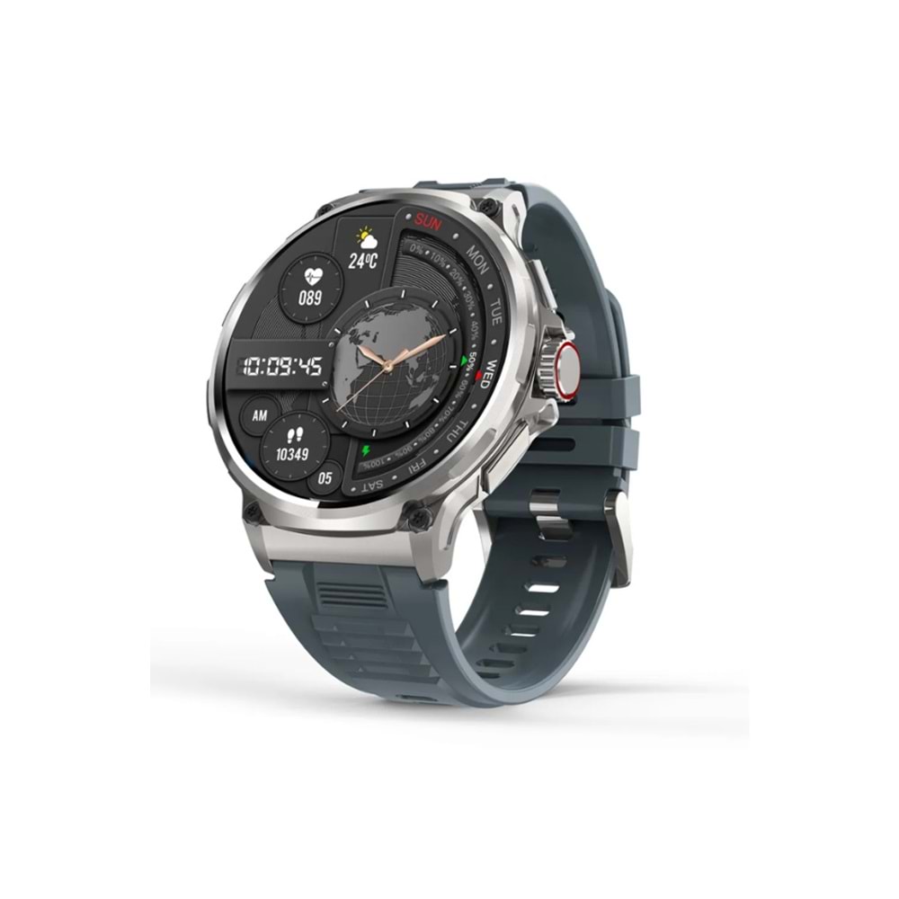 LEERFEİ SW-80 3 KORDON AMOLED AKILLI SAAT