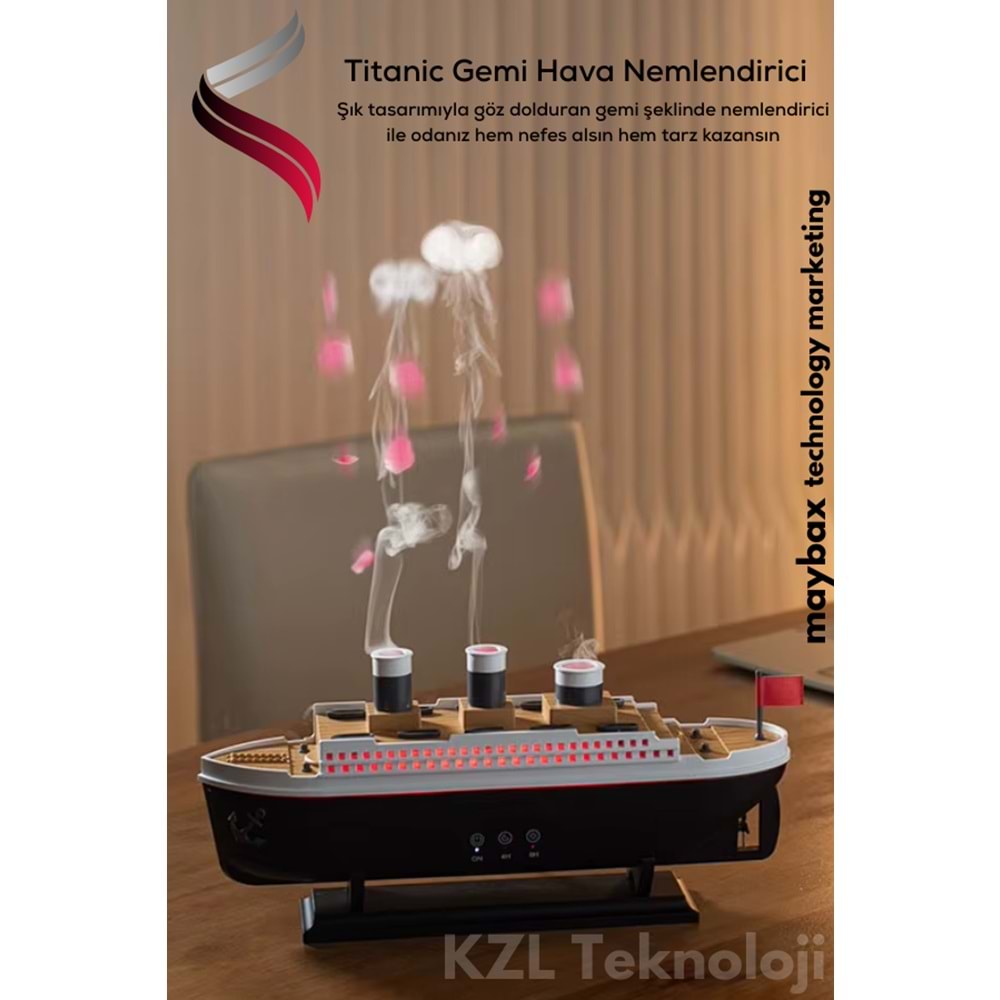 LF-299 TİTANİK GEMİ BUHARLI HAVA NEMLENDİRİCİ