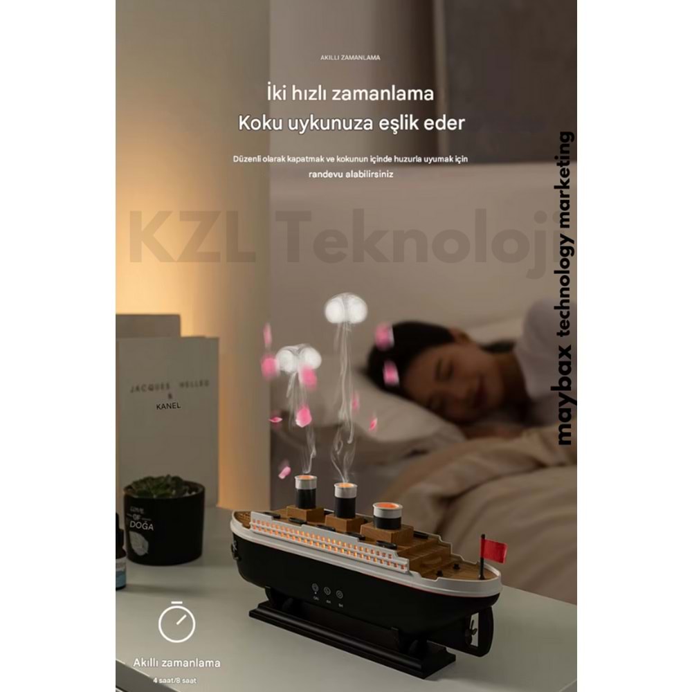 LF-299 TİTANİK GEMİ BUHARLI HAVA NEMLENDİRİCİ
