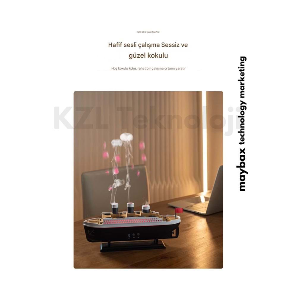 LF-299 TİTANİK GEMİ BUHARLI HAVA NEMLENDİRİCİ