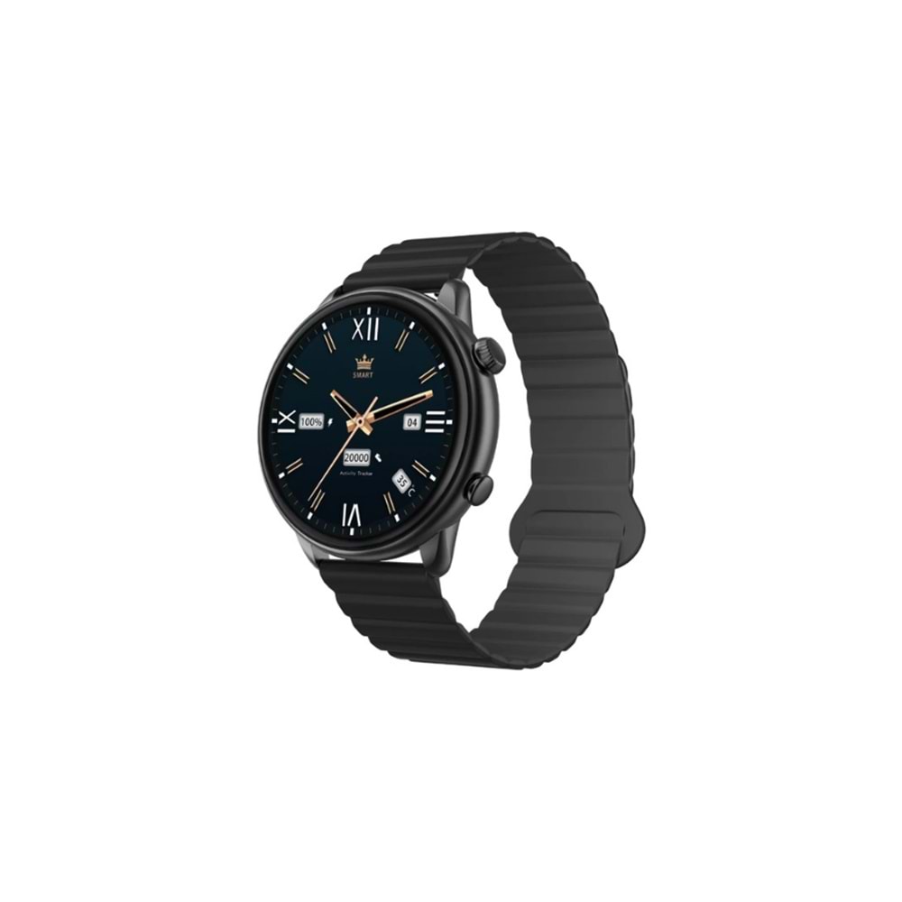 Bix SW02AI 1.43” AMOLED Ekran, Bluetooth 5.2 Telefon Görüşme ve ChatGPT Destekli IP68 Suya Dayanıklı Sağlık Takibi Tansiyon Nabız Ölçer Özellikli iOS & Android Uyumlu Akıllı Saat Siyah-Gri