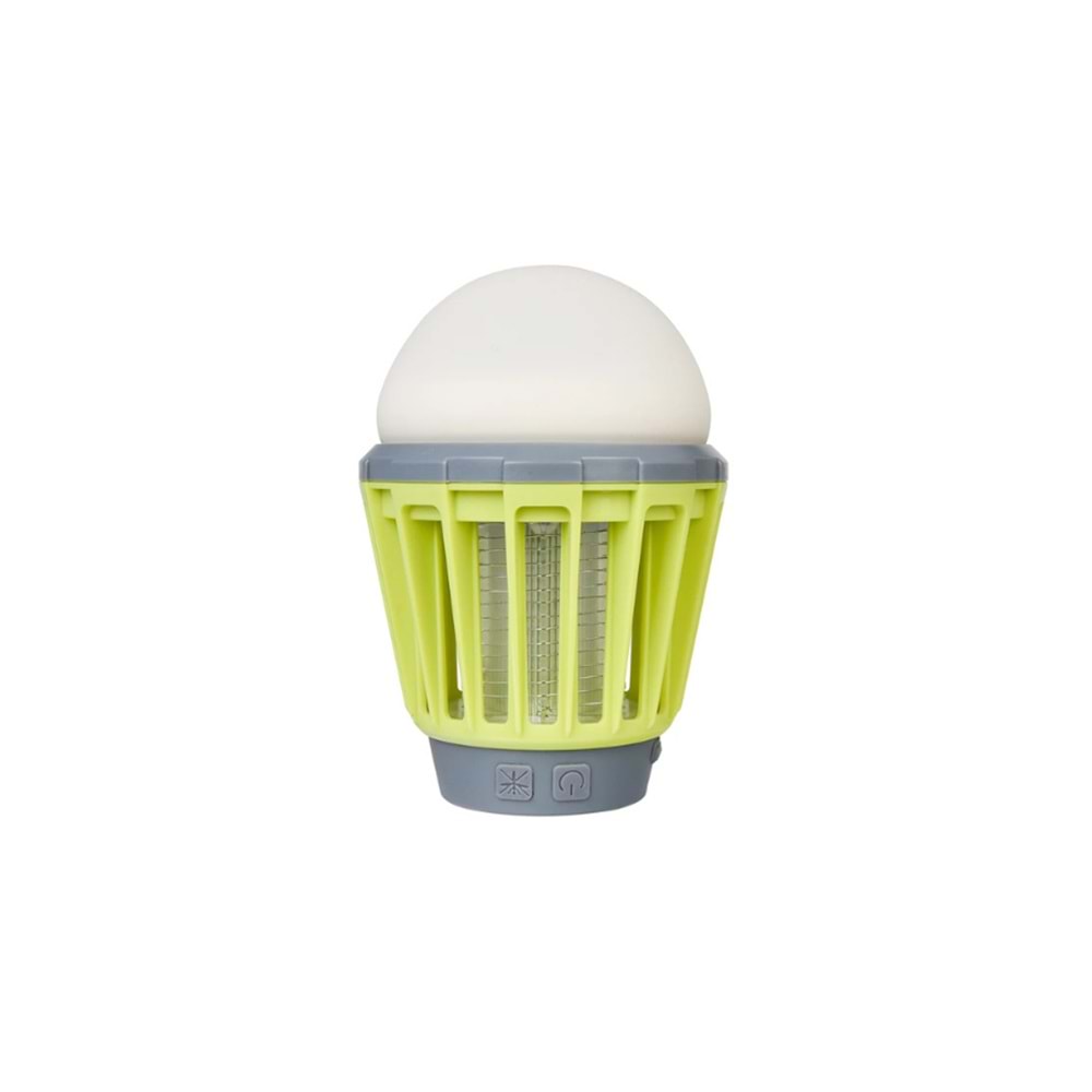 Bix KL01 Açık ve Kapalı Alanlar için Şarj Edilebilir Sivrisinek Kovucu Kamp Lambası, Ultraviyole LED Elektronik Zapper, Taşınabilir Fenerli, IPX6 Su Geçirmez Böcek Kovucu