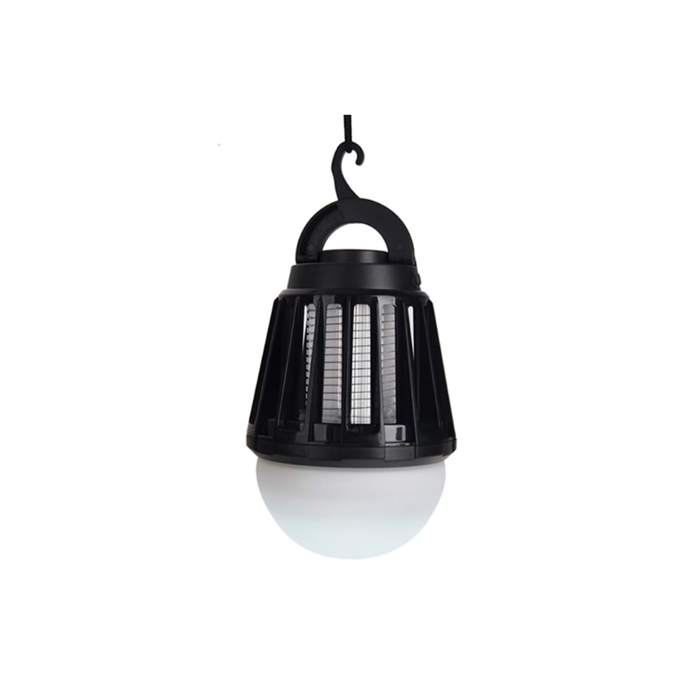 Bix KL01 Açık ve Kapalı Alanlar için Şarj Edilebilir Sivrisinek Kovucu Kamp Lambası, Ultraviyole LED Elektronik Zapper, Taşınabilir Fenerli, IPX6 Su Geçirmez Böcek Kovucu