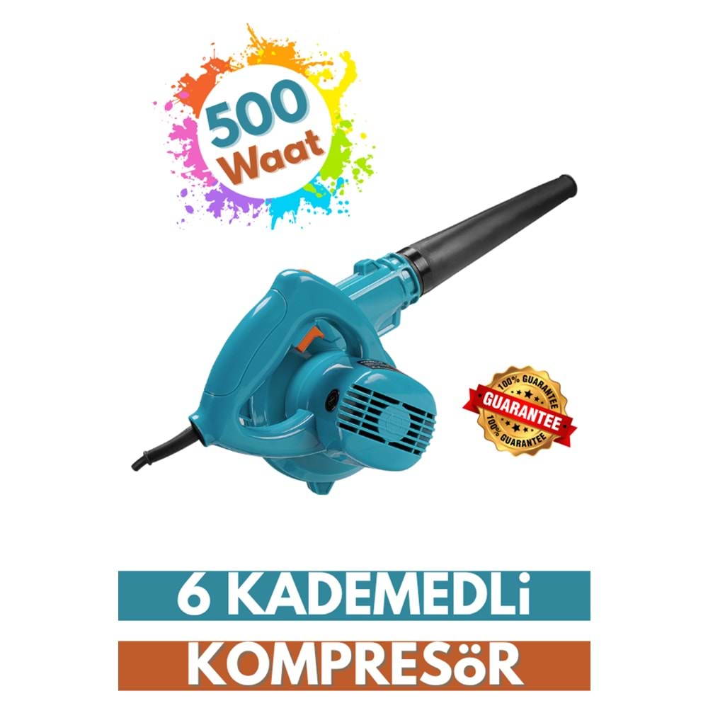 Hytech HY-BL500W Gerçek 500W 6 Kademeli Kompresör