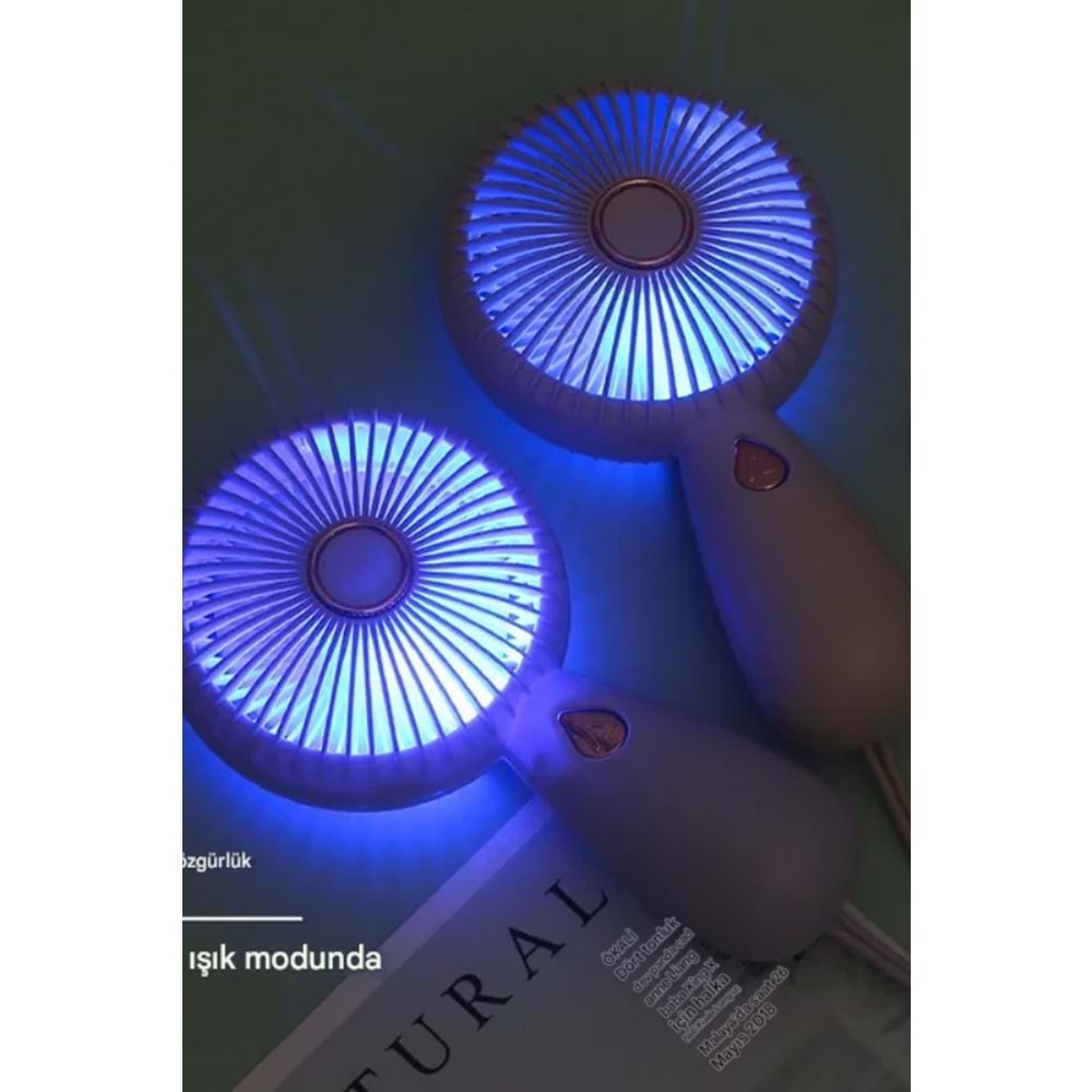 LEERFEİ ZB103 USB Lİ ŞARKLI ELVANTİLATÖRÜ