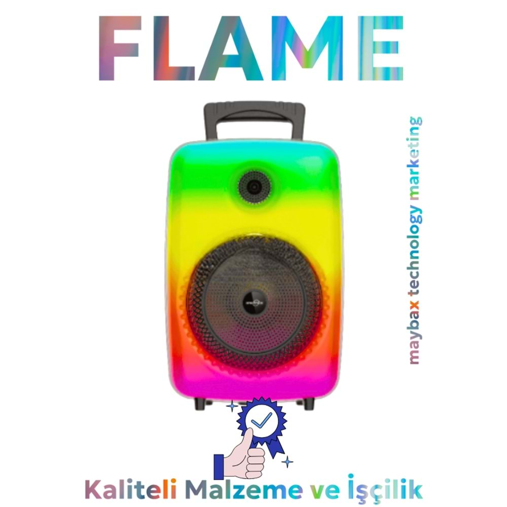 GTS-1802 IŞIKLI BLUETOOTH SPEAKER