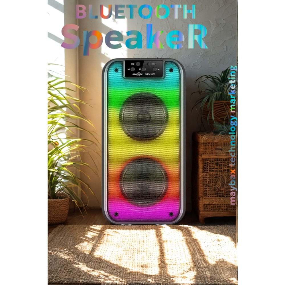 GTS-1873 IŞIKLI BLUETOOTH SPEAKER
