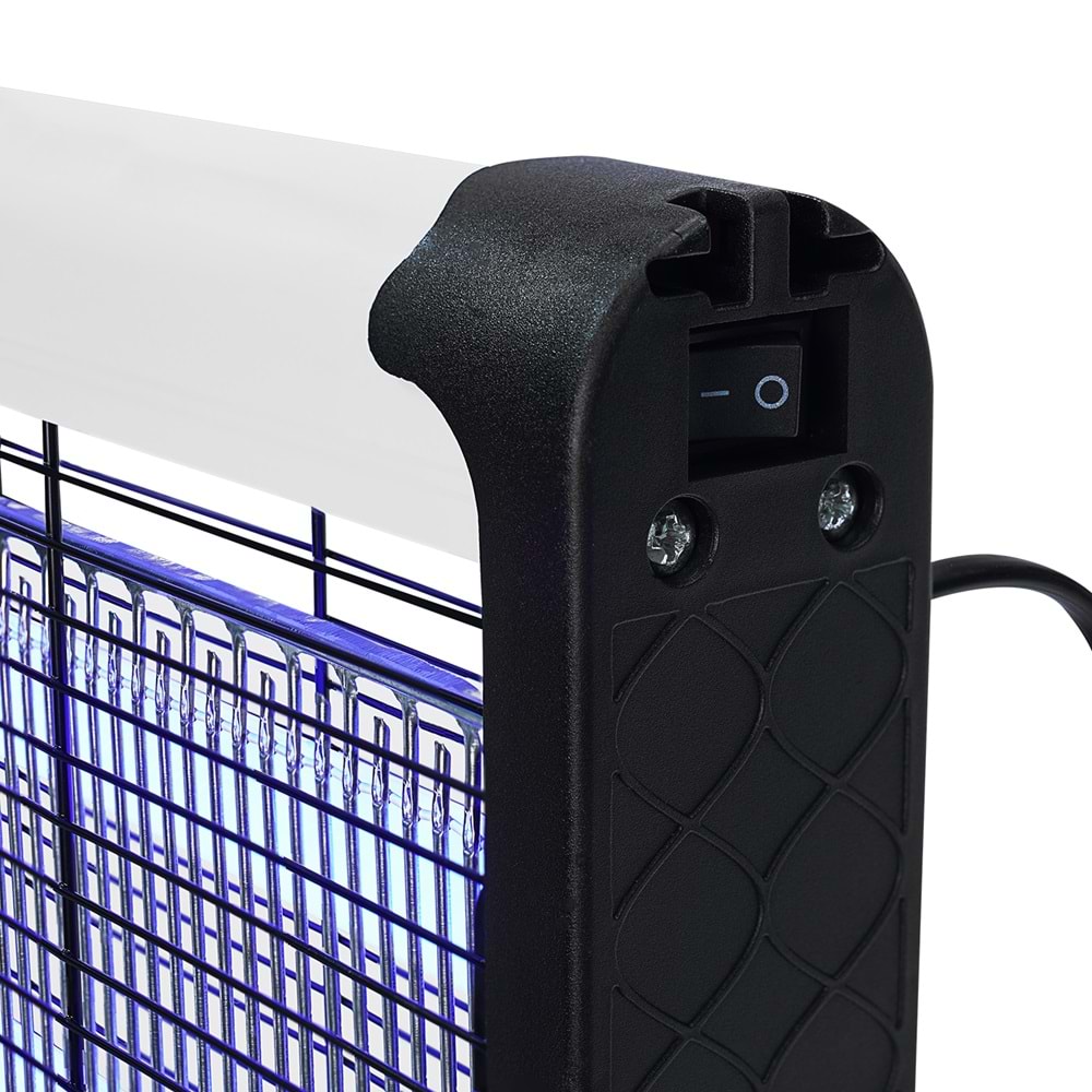 Asonic AS-A29 Siyah Büyük Boy 6W+ 2000V Zincir Askısılı İki Ledli Sinek Öldürücü