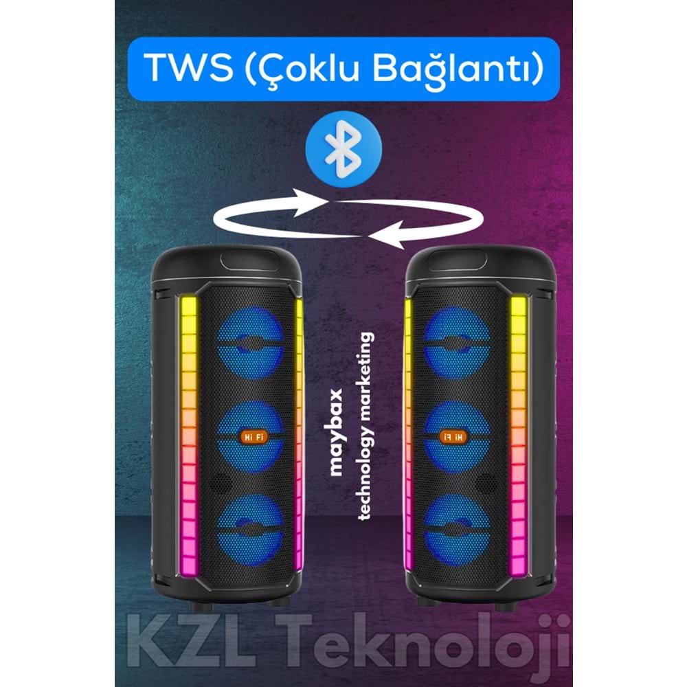 PG-6600 IŞIKLI BLUETOOTH SPEAKER