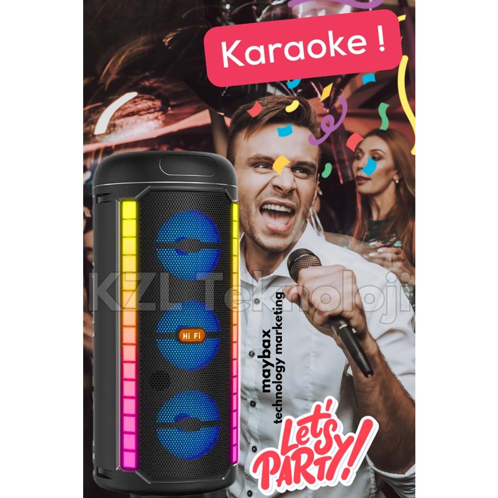 PG-6600 IŞIKLI BLUETOOTH SPEAKER