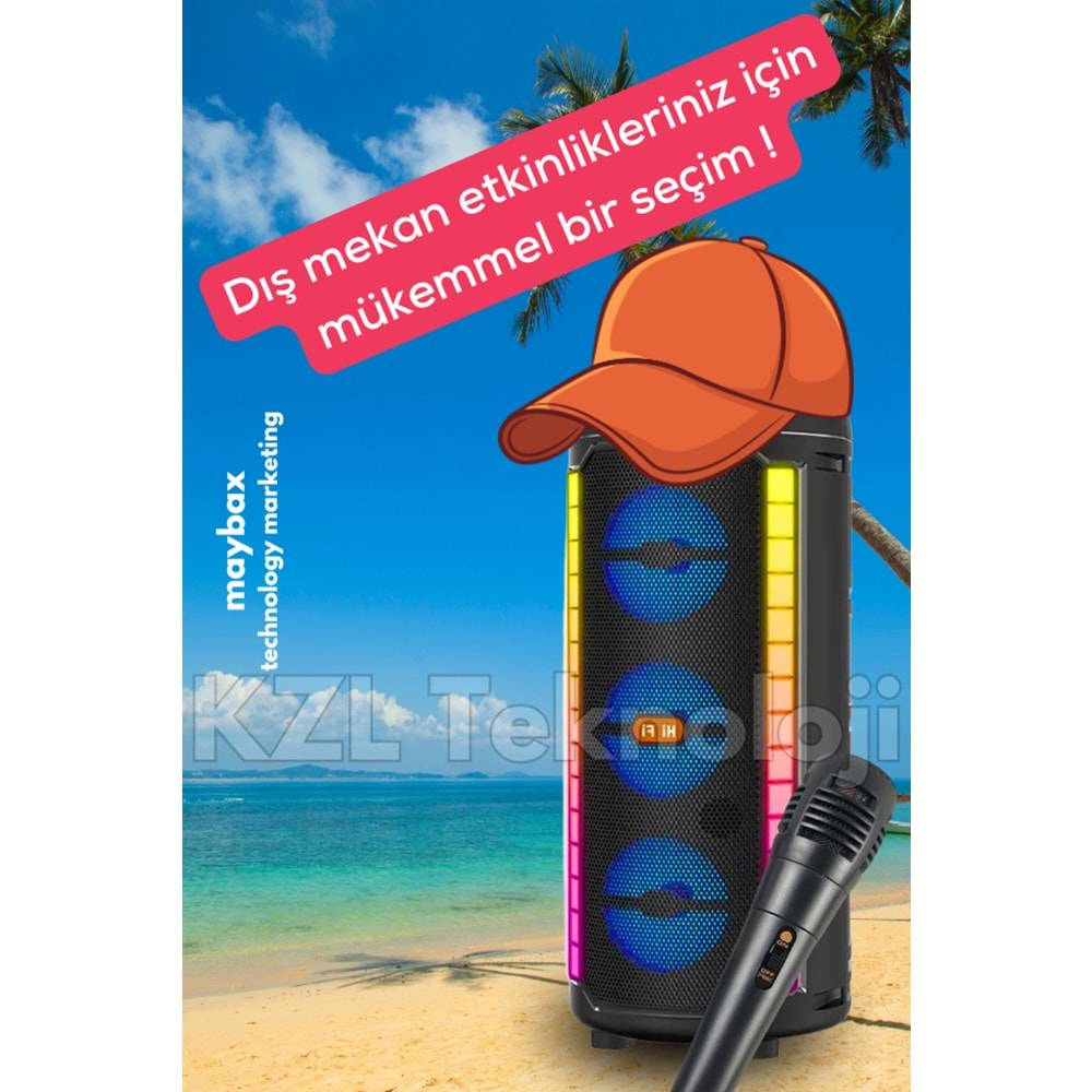 PG-6600 IŞIKLI BLUETOOTH SPEAKER