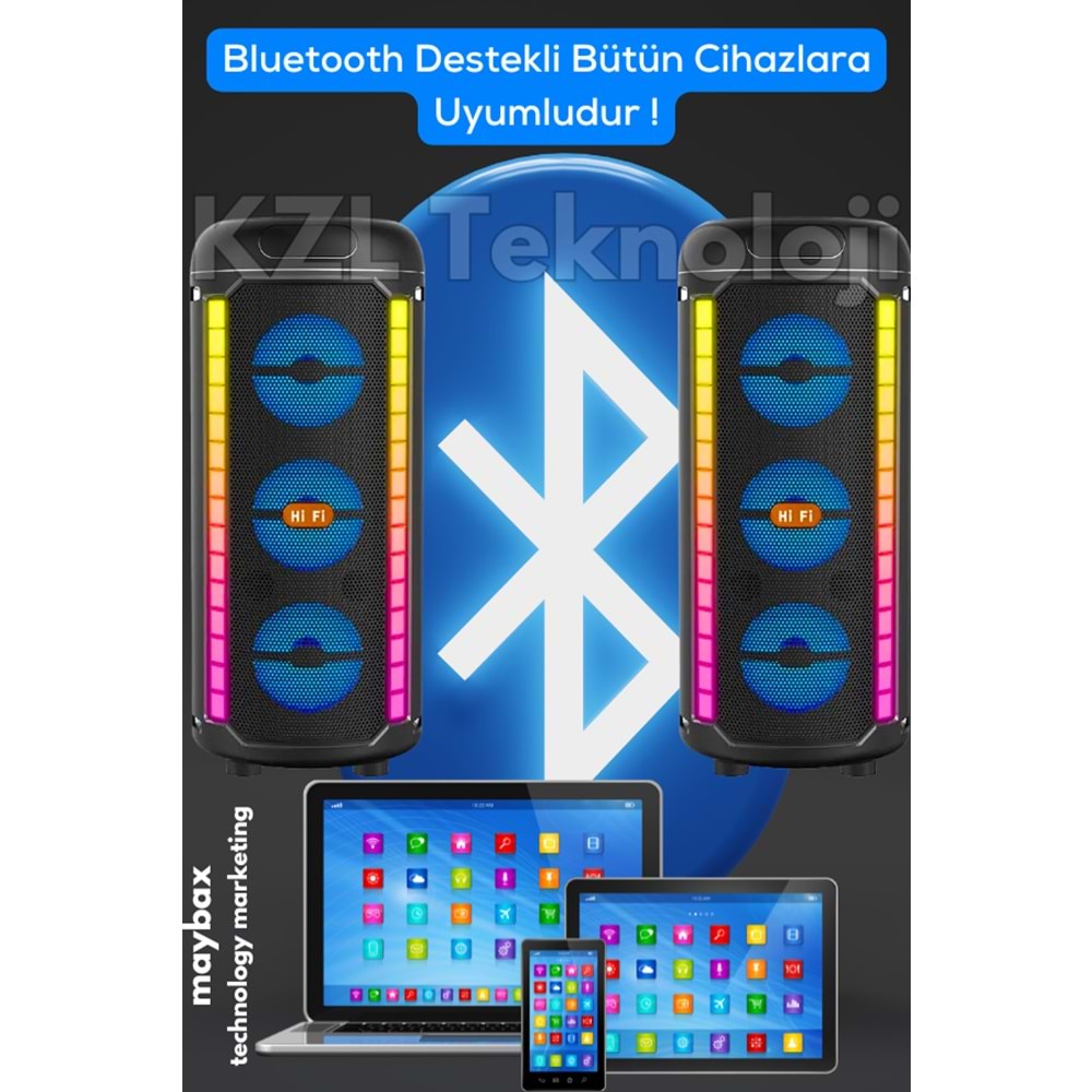 PG-6600 IŞIKLI BLUETOOTH SPEAKER